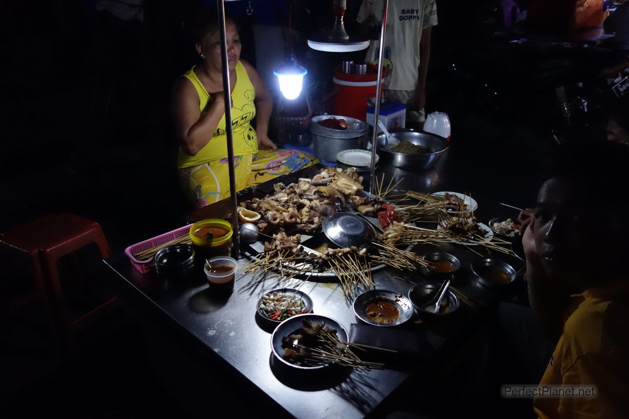 Night market Mandalay