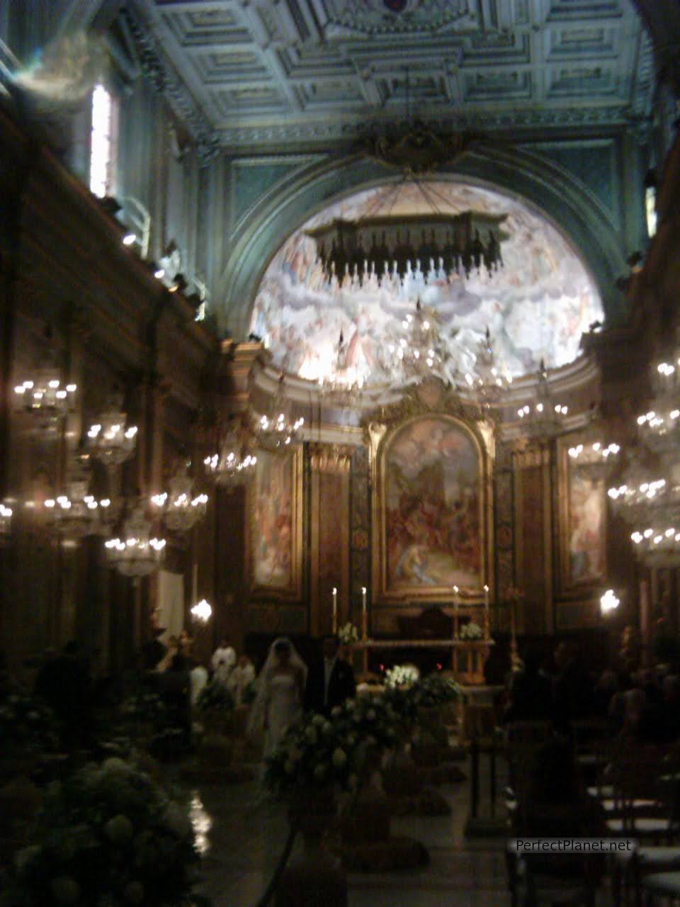 Wedding in Basilica of St. John and St. Paul