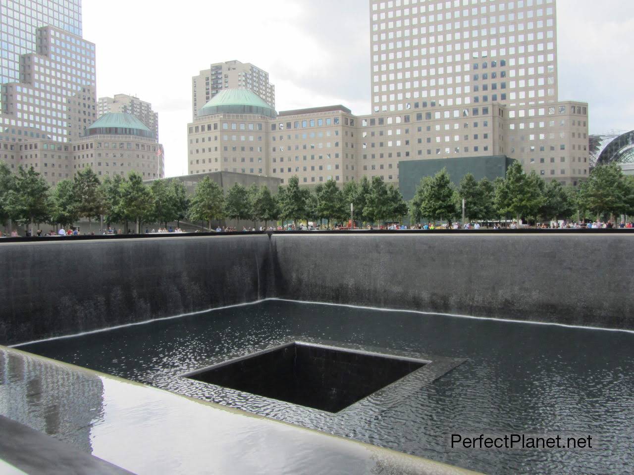 Estanque en One World Trade Center Site
