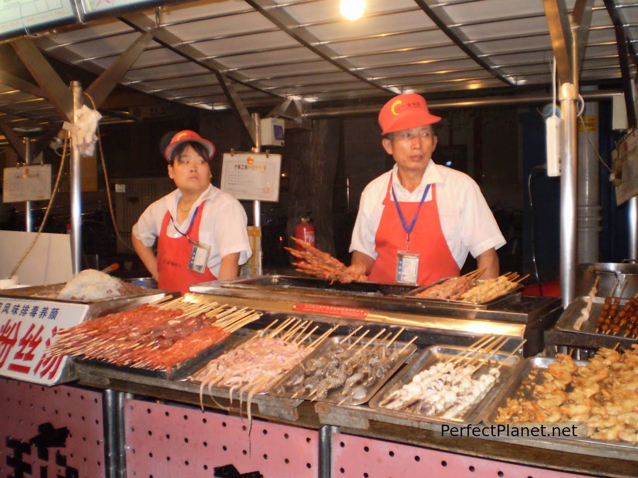 Wangfujing market