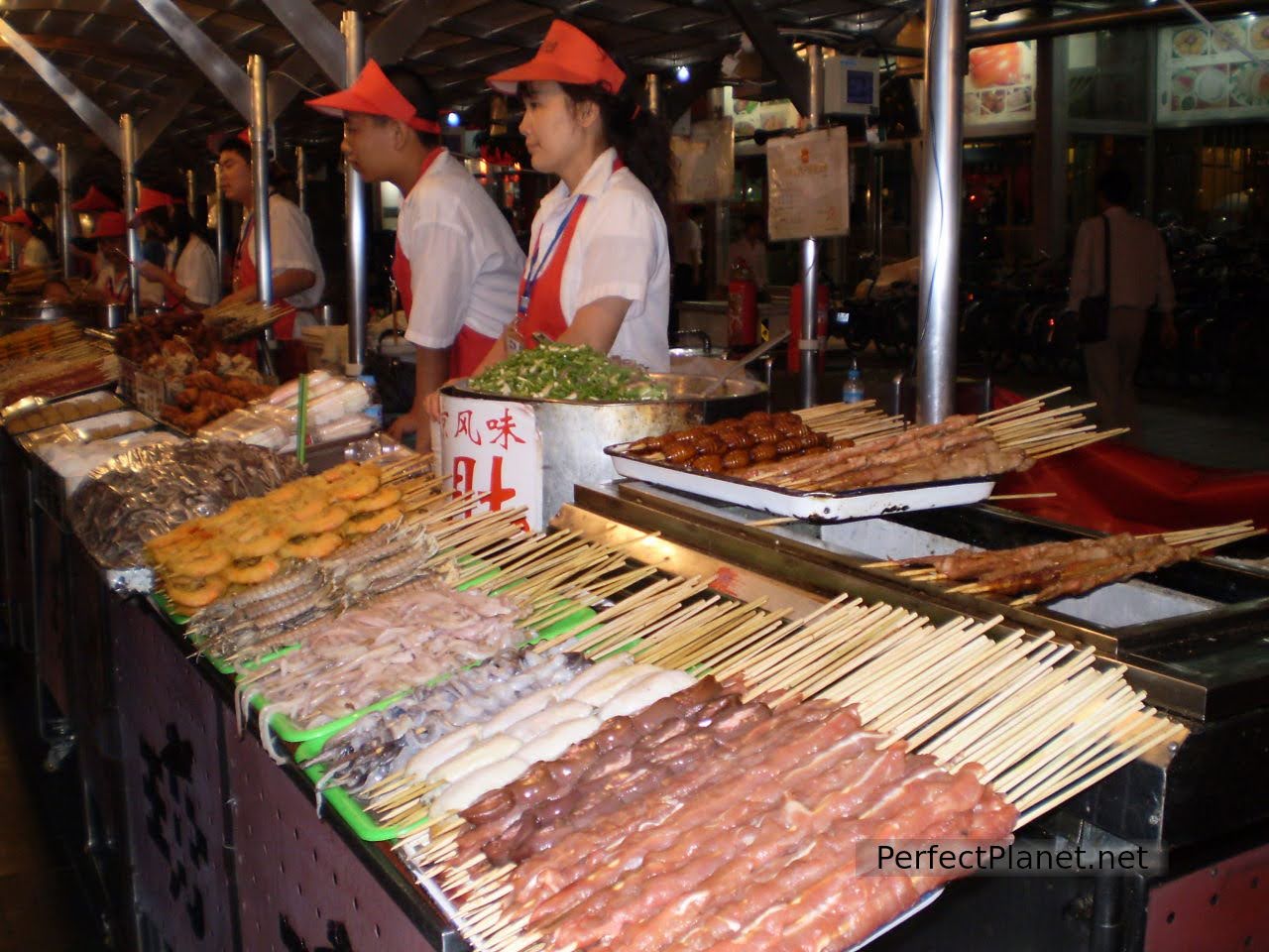 Wangfujing market