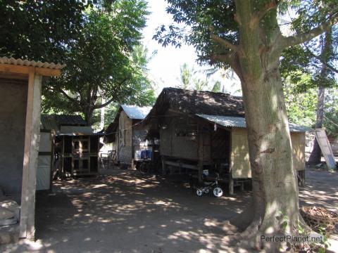 Gili Trawangan pueblo 