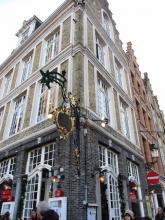 Comercial streets Bruges